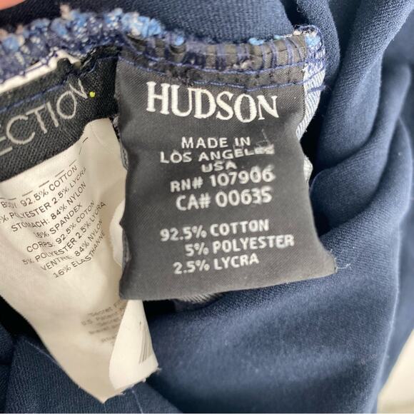 Hudson Maternity Jeans Full Belly Panel Stretchy Classic skinny Sz 25 - Picture 7 of 11